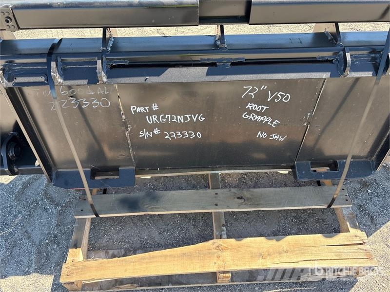 Virnig 72 in Skid Steer Rake Alte componente