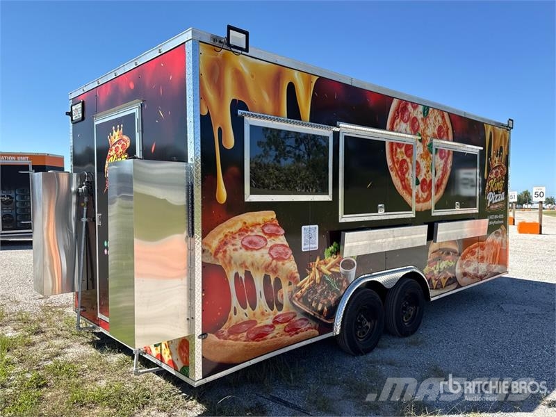 Vision Cargo 20 ft T/A Food Concession Trailer 기타 트레일러