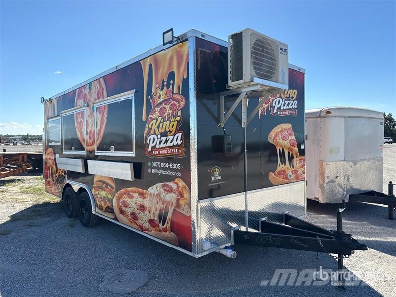 Vision Cargo 20 ft T/A Food Concession Trailer 기타 트레일러