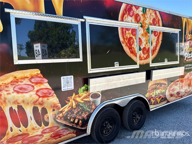 Vision Cargo 20 ft T/A Food Concession Trailer 기타 트레일러
