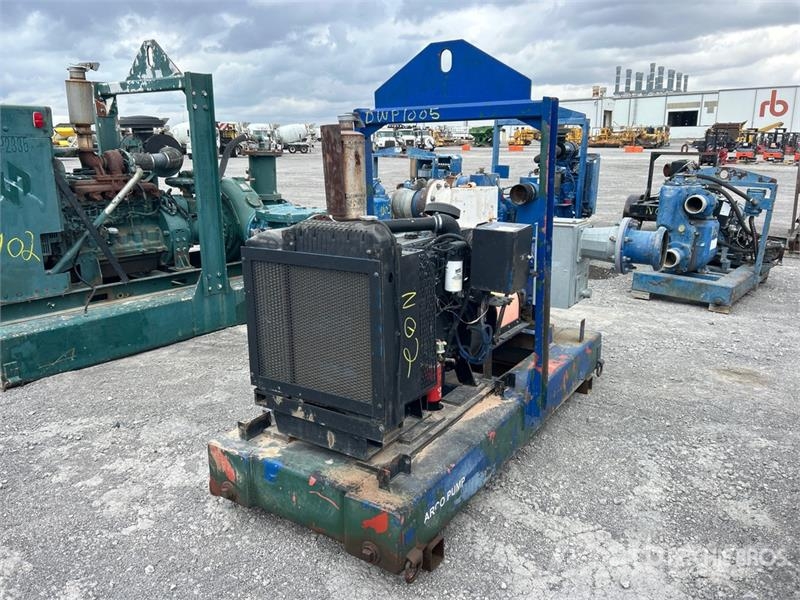 Vogelsang VX186-260 Rotary Lube Skid-Mounted Water Pump Veepumbad