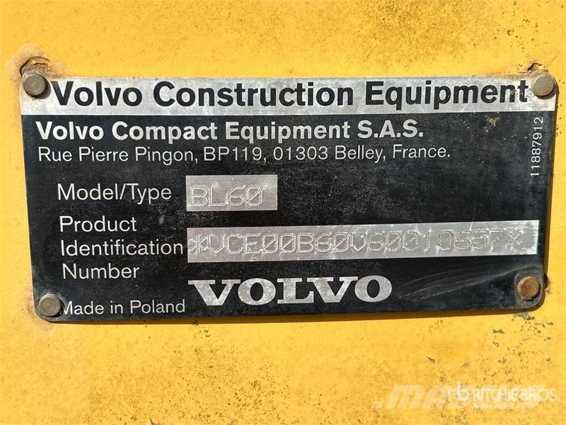 Volvo 4x4 Backhoe Loader Retroescavadeiras