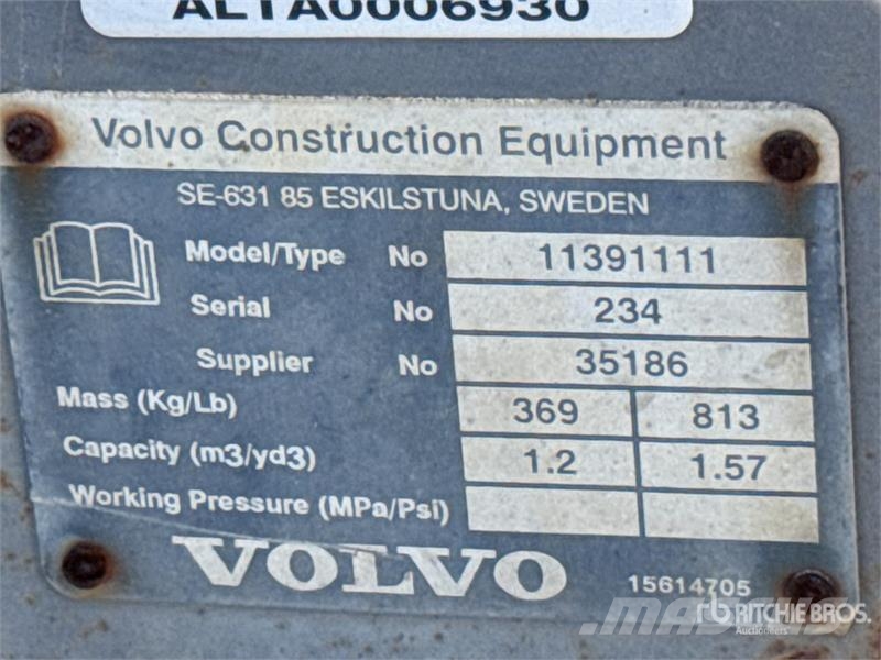 Volvo 78 in General Purpose Wheel Loader Bucket Žlice