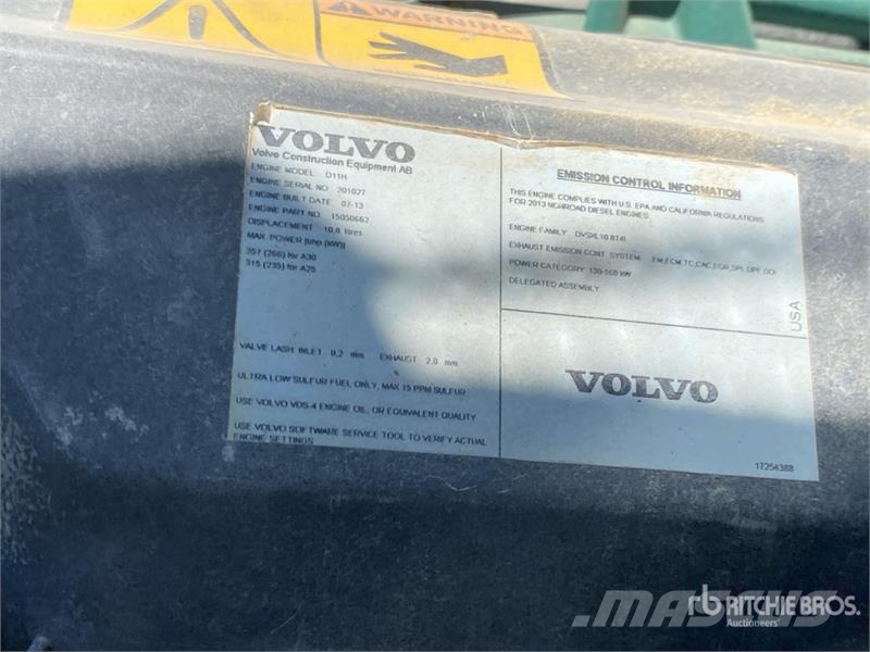 Volvo A25F Dumper - Knickgelenk