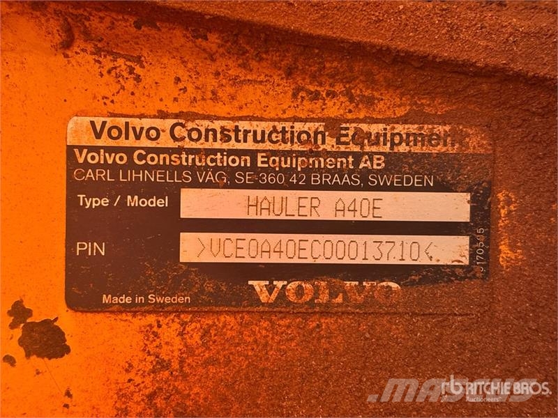 Volvo A40E Dumpperit