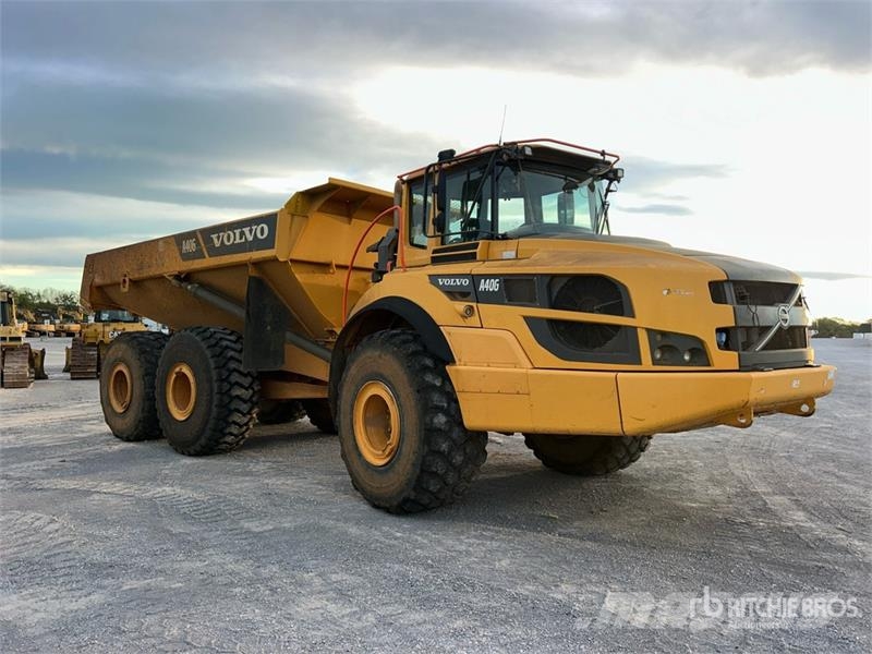 Volvo A40G Articulated Dump Truck Caminhão basculante articulado ADT