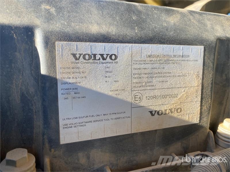 Volvo A45G Articulated Dump Truck Kĺbové nákladné autá