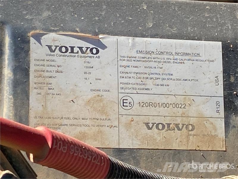 Volvo A45G Articulated Dump Truck Csuklósdömperek