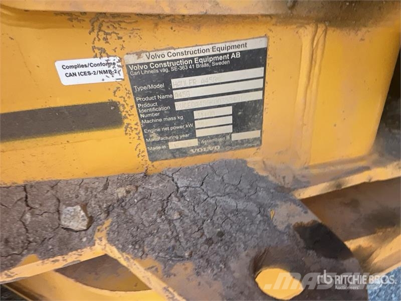 Volvo A45G Articulated Dump Truck Σπαστό Dump Truck ADT