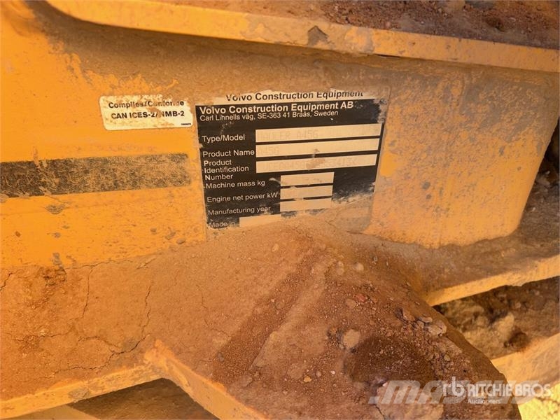 Volvo A45G Articulated Dump Truck Σπαστό Dump Truck ADT