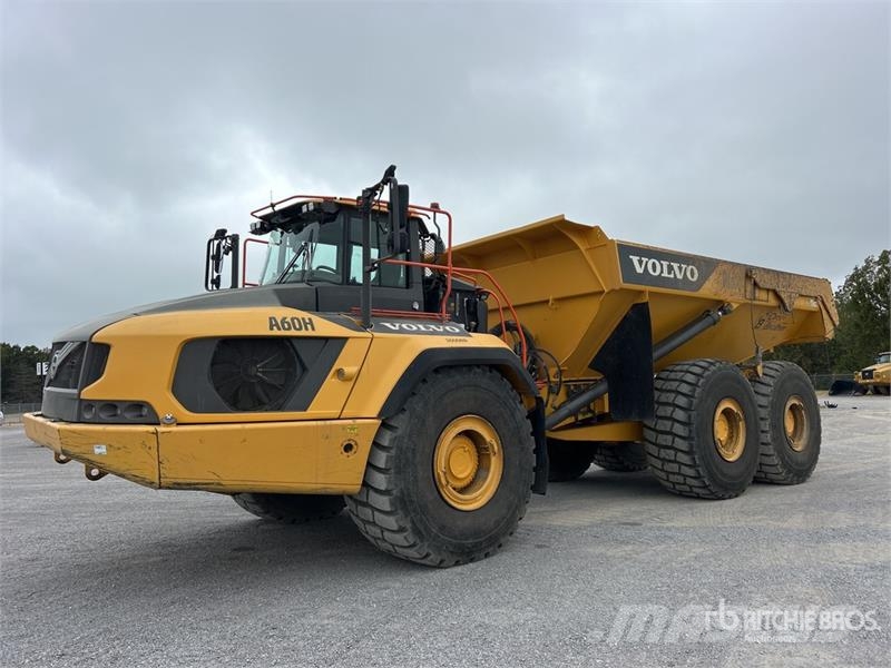 Volvo A60H Articulated Dump Truck Belden kirma kaya kamyonu