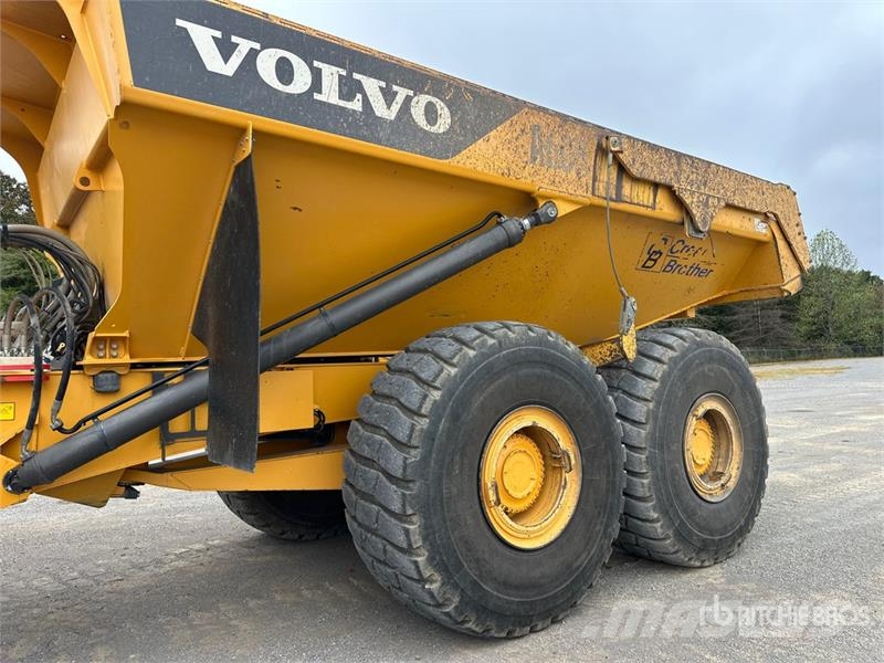 Volvo A60H Articulated Dump Truck Belden kirma kaya kamyonu