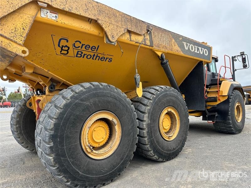 Volvo A60H Articulated Dump Truck Belden kirma kaya kamyonu