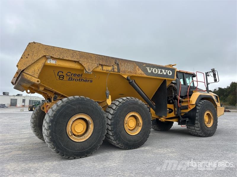 Volvo A60H Articulated Dump Truck Belden kirma kaya kamyonu
