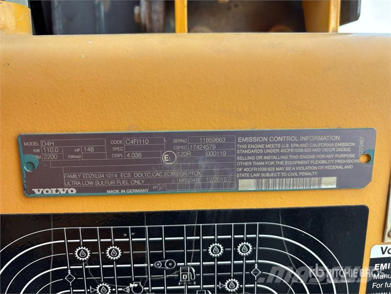 Volvo DD120B Double Drum Roller Twin drum rollers