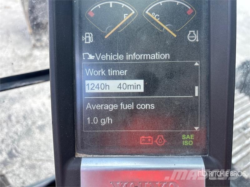 Volvo EC140DL Tracked Excavator Roomikekskavaatorid