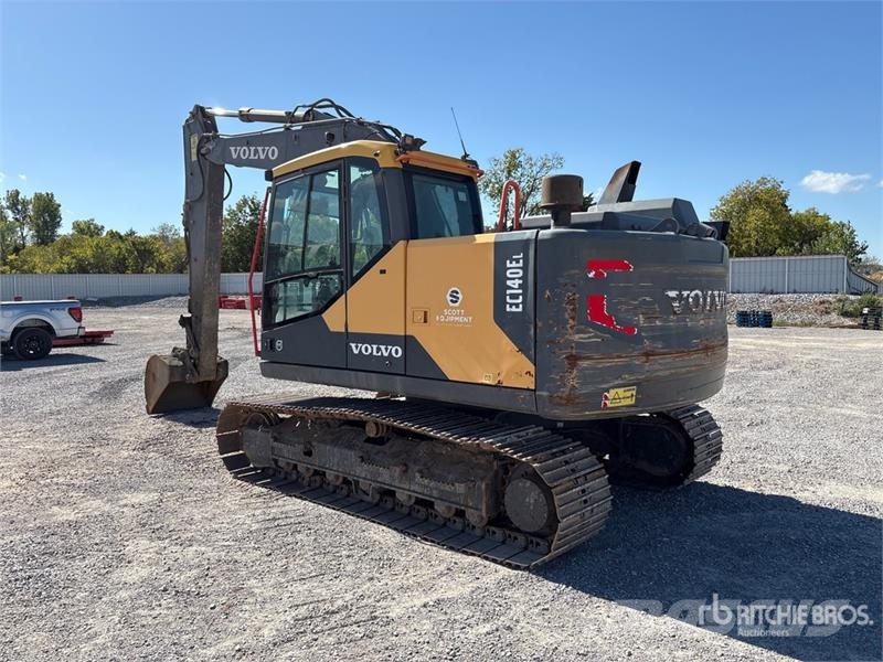 Volvo EC140EL Bageri gusjeničari
