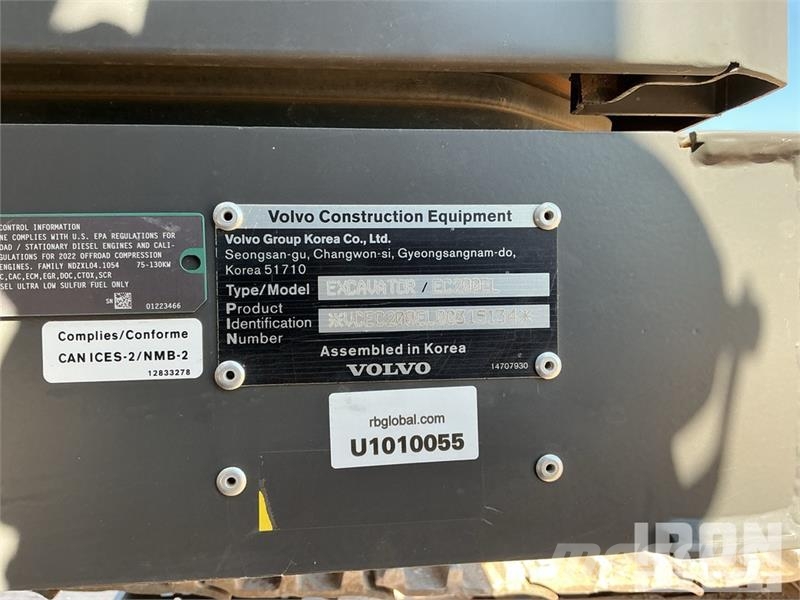 Volvo EC200EL Tracked Excavator Raupenbagger