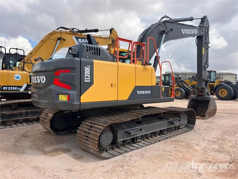 Volvo EC200EL Tracked Excavator Crawler excavators