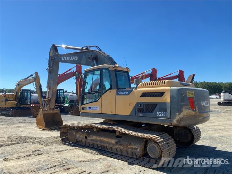 Volvo EC220 DL Tracked Excavator Bagri goseničarji