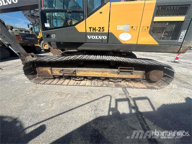 Volvo EC220E Tracked Excavator Lánctalpas kotrók