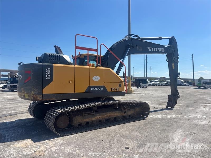 Volvo EC220E Tracked Excavator Lánctalpas kotrók