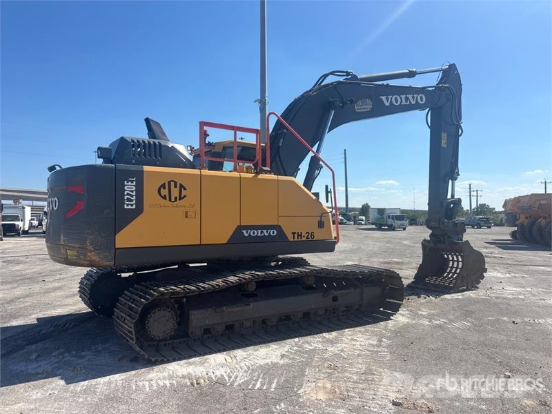 Volvo EC220EL Tracked Excavator Roomikekskavaatorid
