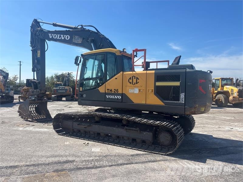 Volvo EC220EL Tracked Excavator Roomikekskavaatorid