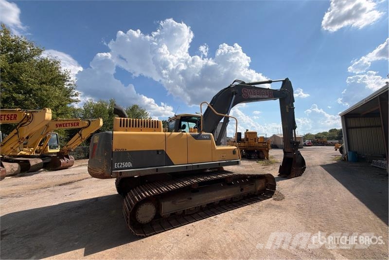 Volvo EC250DL Tracked Excavator Roomikekskavaatorid