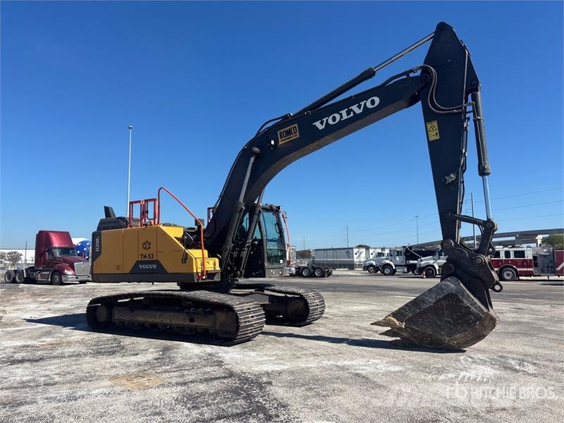 Volvo EC250E Tracked Excavator Roomikekskavaatorid