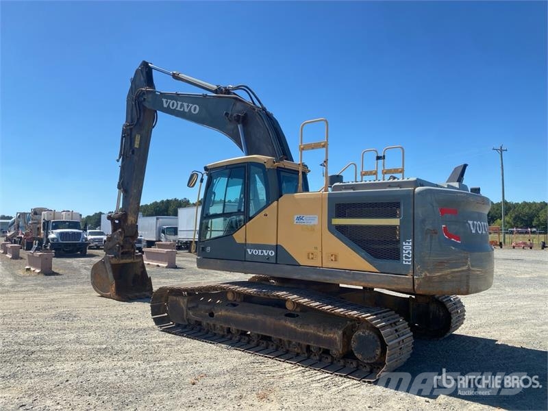 Volvo EC250ELR Tracked Excavator Bagri goseničarji