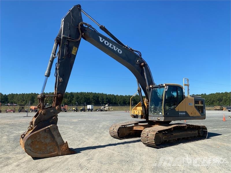 Volvo EC250ELR Tracked Excavator Bagri goseničarji
