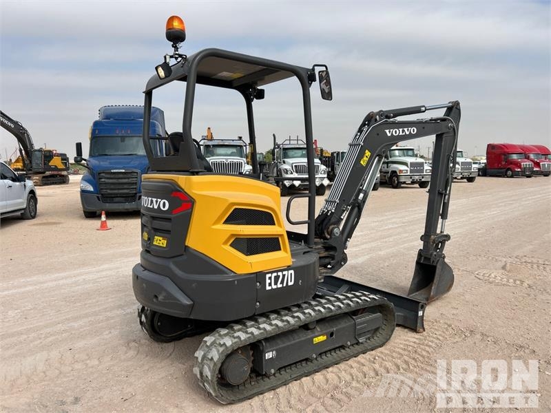 Volvo EC27D Mini Excavator Mini ekskavatori < 7 t