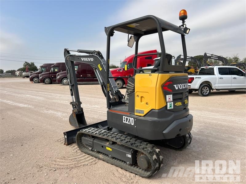 Volvo EC27D Mini Excavator Mini ekskavatori < 7 t