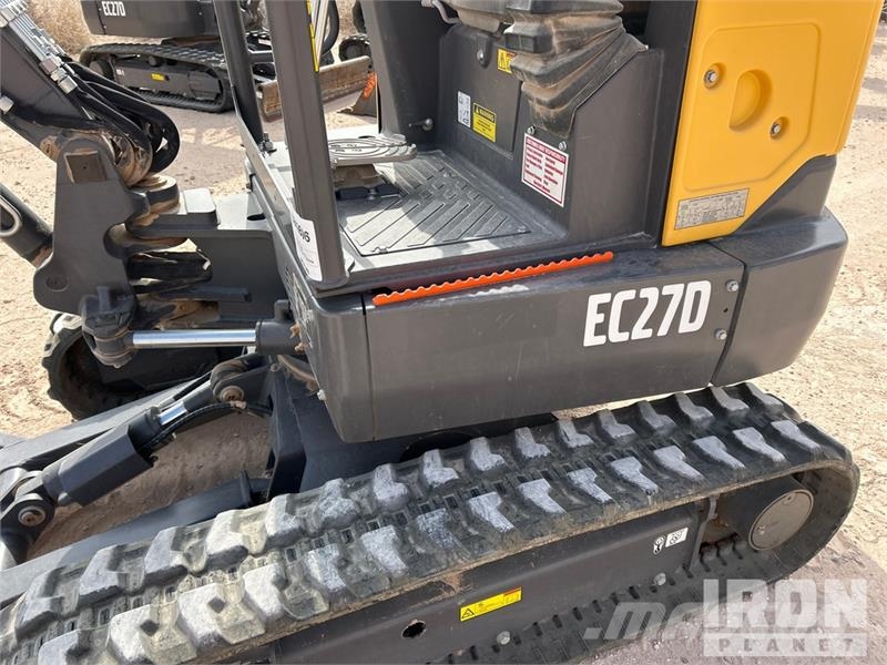 Volvo EC27D Mini Excavator Mini ekskavatori < 7 t
