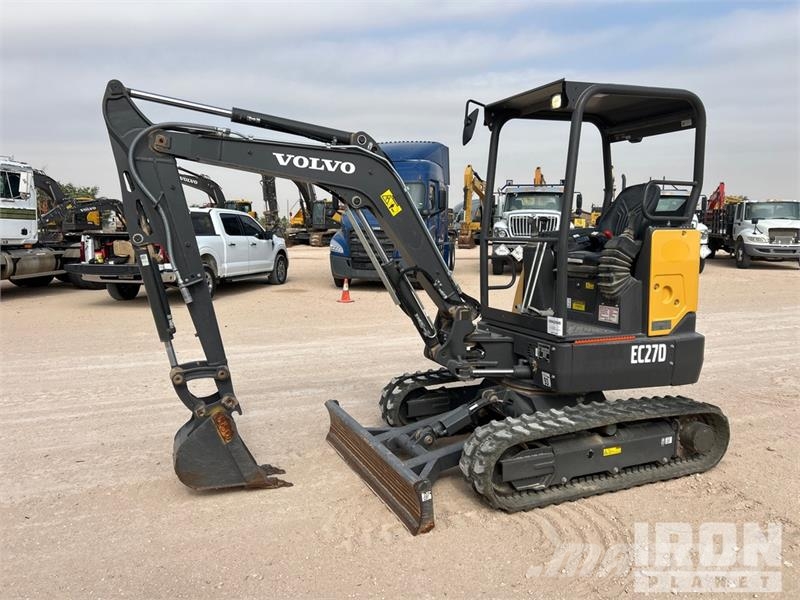 Volvo EC27D Mini Excavator Mini ekskavatori < 7 t