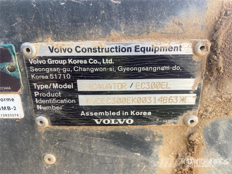 Volvo EC300EL Tracked Excavator Bageri gusjeničari