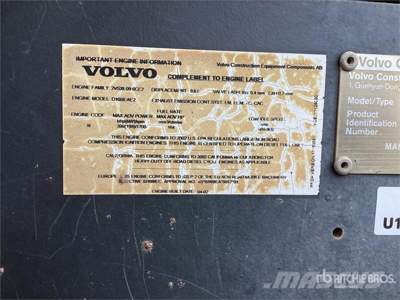 Volvo EC330B LC Tracked Excavator Gravemaskiner på larvebånd