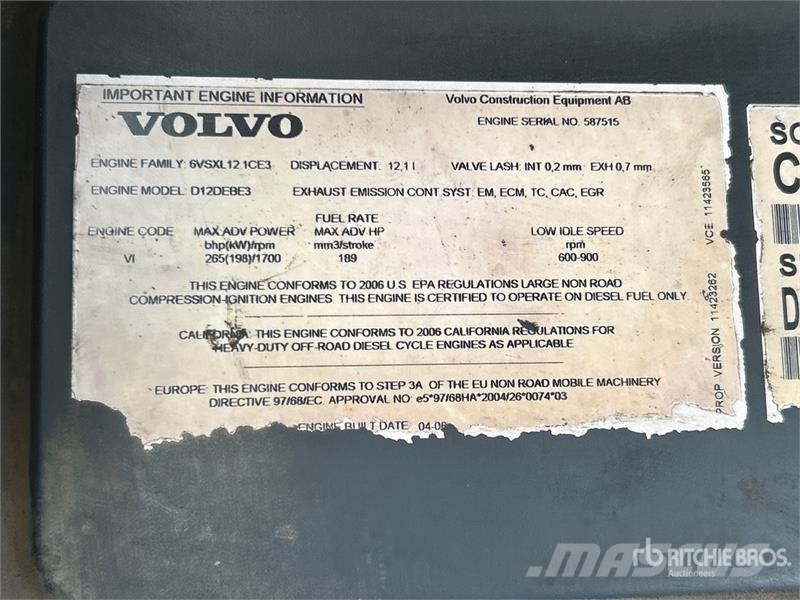 Volvo EC330BLC Roomikekskavaatorid