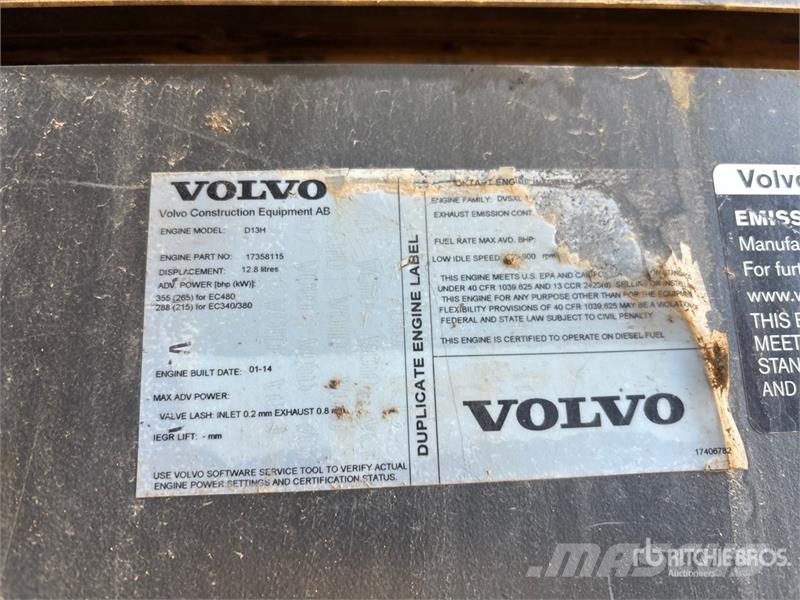 Volvo EC340D Tracked Excavator Pelle sur chenilles