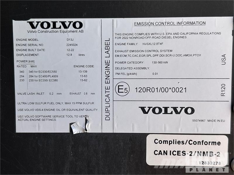 Volvo EC350EL Tracked Excavator Raupenbagger