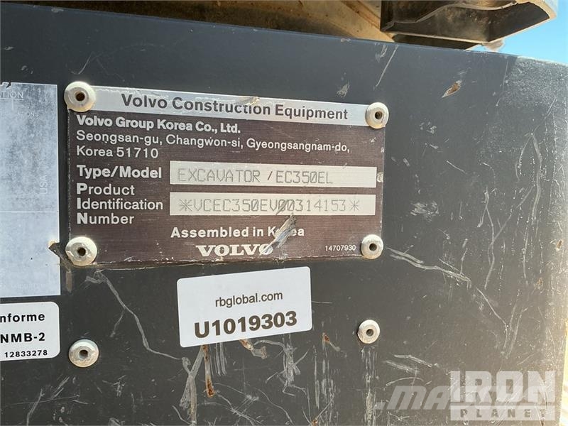 Volvo EC350EL Tracked Excavator Raupenbagger