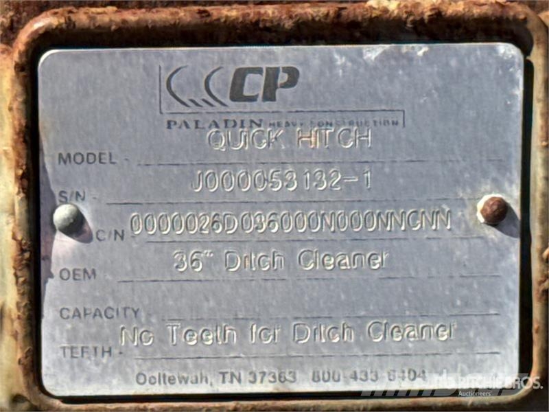 Volvo EC35BKT30 36 in Cleanup Excavator Bucket دلاء