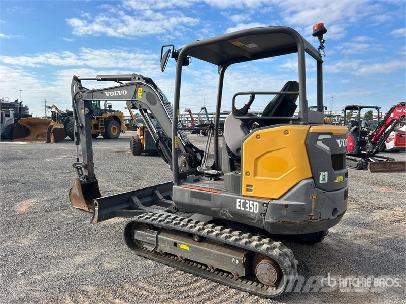 Volvo EC35D Mini bagri <7t
