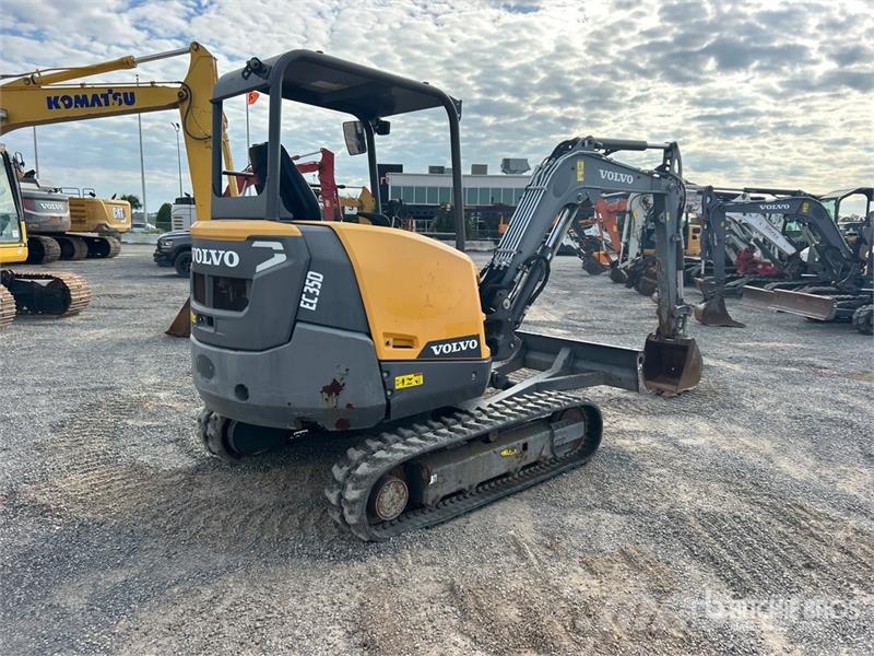 Volvo EC35D Mini bagri <7t