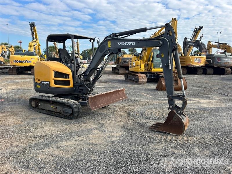 Volvo EC35D Mini bagri <7t