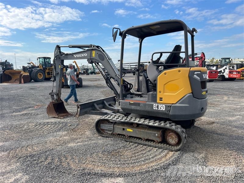 Volvo EC35D Mini bagri <7t