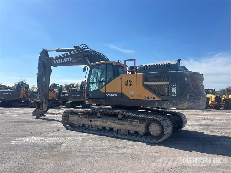 Volvo EC380E Tracked Excavator Roomikekskavaatorid