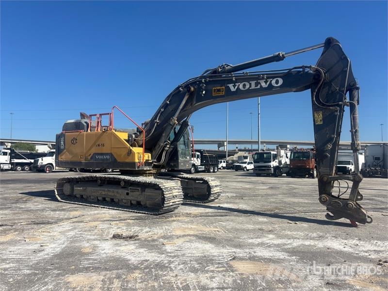 Volvo EC380E Tracked Excavator Roomikekskavaatorid