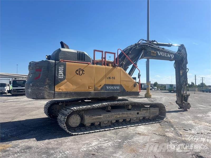 Volvo EC380E Tracked Excavator Roomikekskavaatorid